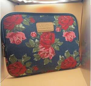 Kayond Floral Rose Print Laptop Sleeve‎ Case 13-Inch